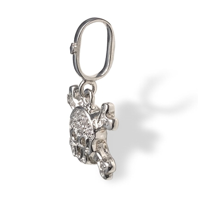 small flat pave skull pendant ペンダント loree rodkin official shop