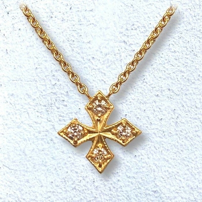 STAR FANCY CROSS NECKLACE