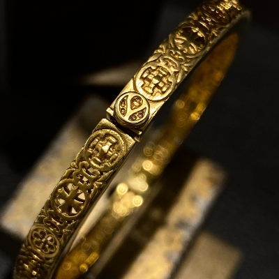 WIDE MEDIEVAL BANGLE