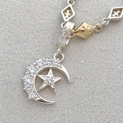 HALF MOON/STAR PENDANT