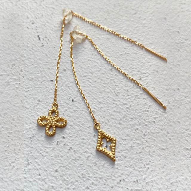 ローリーロドキン インフィニティ ピアス 18Kゴールド AMERICAN INFINITY PIERCE 18k Yellow Gold PIERCED EARRINGS