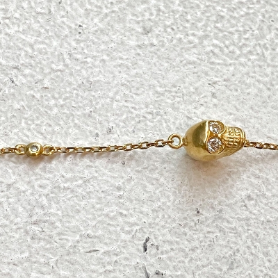 PETITE SKULL BRACELET