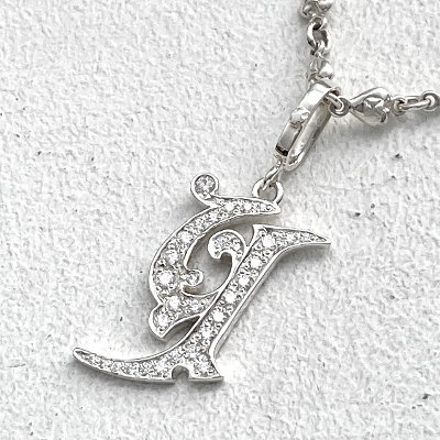 MEDIVAL INITIAL PENDANT"Y"