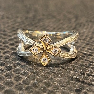 STAR FANCY PRINCESS CROSS RING 