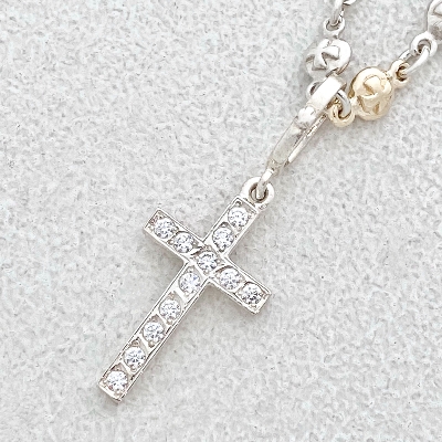 SIMPLY CROSS PENDANT Silver / Zirconia