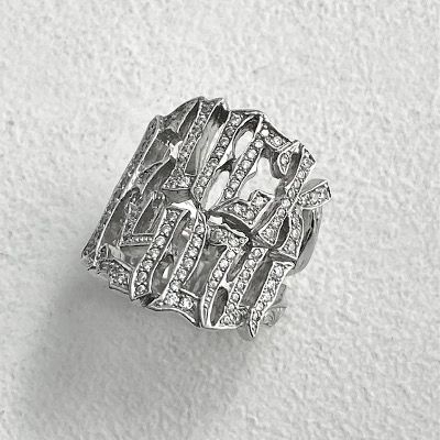 PAVE"FUCK YOU"RING